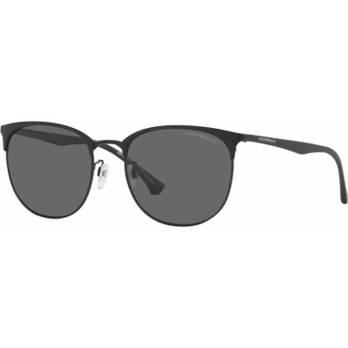 EA2122D - Matte Black/Grey Polarised Lenses