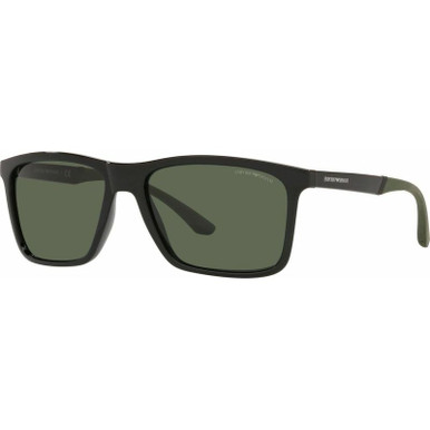 EA4170F - Black/Dark Green Lenses