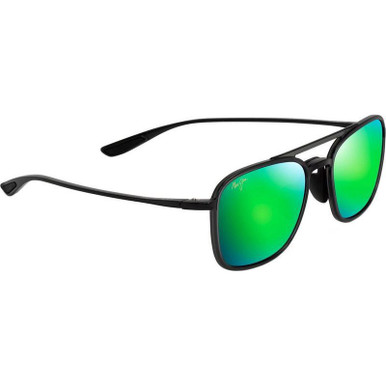 Maui Jim Keokea, Translucent Grey/Maui Green Polarised Lenses