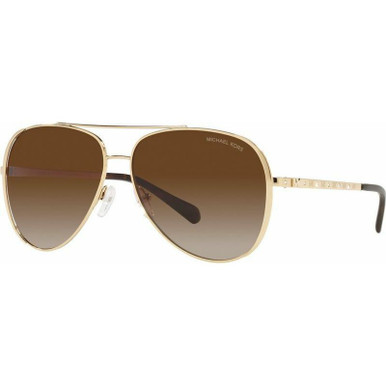 Chelsea Bright MK1101B - Light Gold/Smoke Gradient Lenses