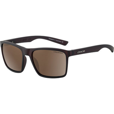 Droid - Satin Brown/Brown Polarised Lenses