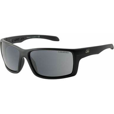 Gafas De Sol Dirty Dog Modelo 52992 - Color Negro, Lente Verde, Tamaño Grande (130 Mm)