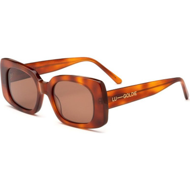 Lu Goldie Coco, Chestnut/Chestnut Lenses