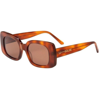 Lu Goldie Coco - Chestnut/Chestnut Lenses