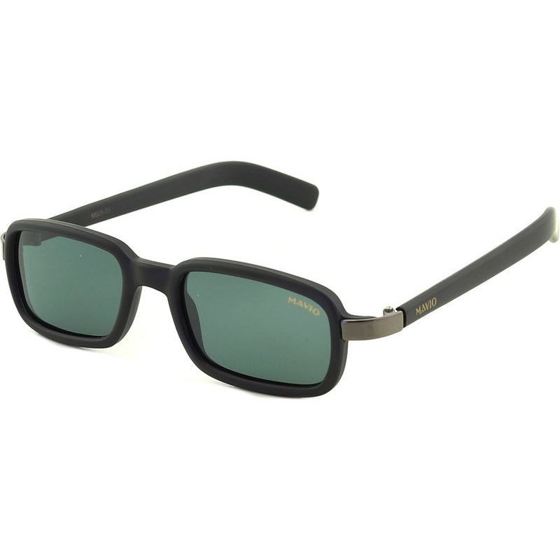 JS Eyewear M025-01 Matte Black/Grey Polarised Lenses