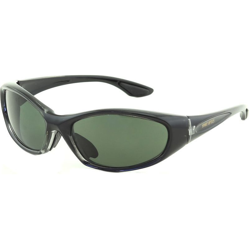 JS Eyewear Mallee Black/Grey Polarised Lenses