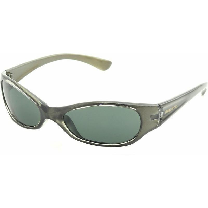 JS Eyewear Rottnest Metallic Grey/Grey Green Polarised Lenses