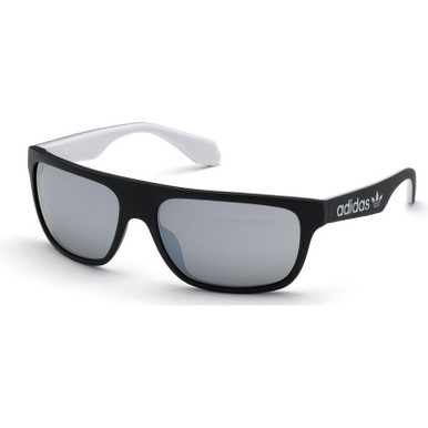 Adidas OR0023, Matte Black/Smoke Mirror Lenses