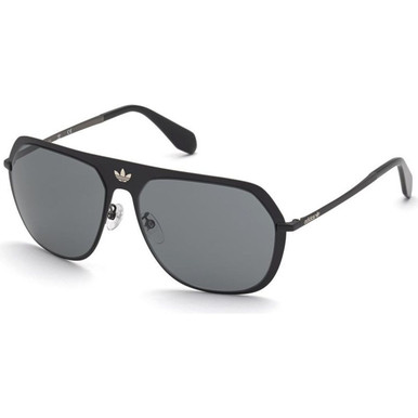 Adidas OR0037 - Shiny Black/Smoke Lenses