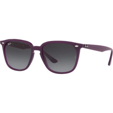 Ray-Ban RB4362, Opal Violet/Grey Gradient Lenses