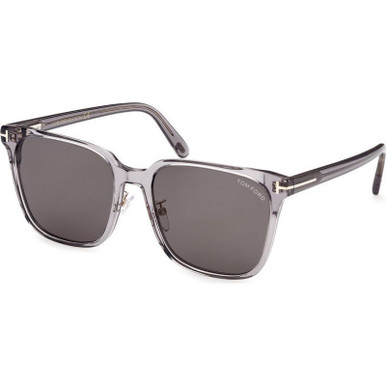 Tom Ford FT0891K - Translucent Grey/Smoke Lenses