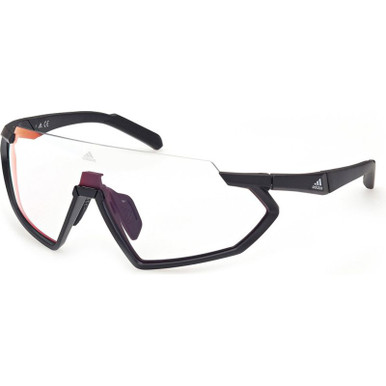 Adidas SP0041, Matte Black/Bordeaux Mirror Lenses