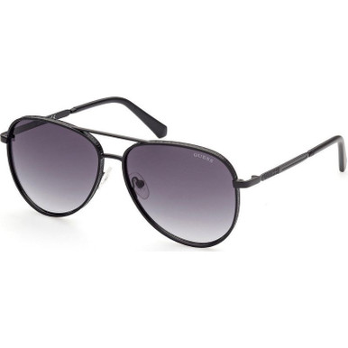 5206 - Matte Black/Smoke Gradient Lenses