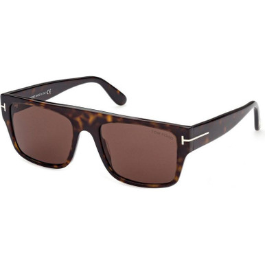 Tom Ford FT0907 - Dark Havana/Brown Lenses