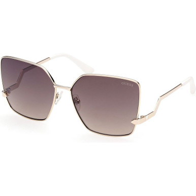 Guess 7814, Gold/Brown Mirror Lenses