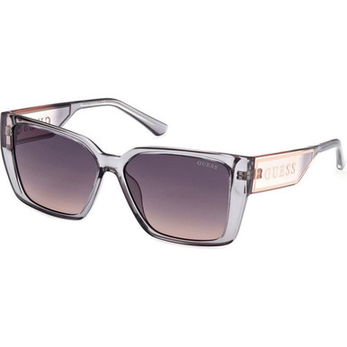 Guess 7818 - Translucent Grey/Smoke Gradient Lenses