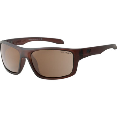 Axle - Satin Brown/Brown Polarised Lenses