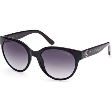 Guess 7824 - Shiny Black/Smoke Gradient Lenses