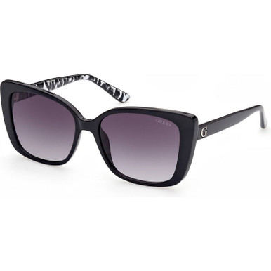 Guess 7829 - Shiny Black/Smoke Gradient Lenses