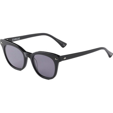 Dylan XS - Polished Black/Black Lenses