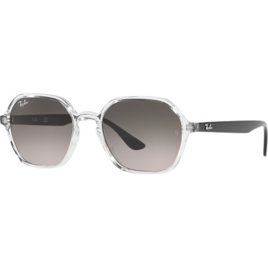 RB4361 - Transparent/Grey Gradient Lenses 52 Eye Size