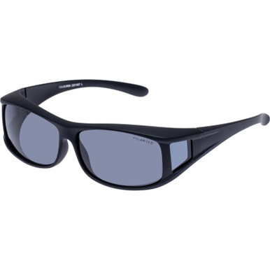 Cancer Council Culburra, Black/Metallic Navy Smoke Polarised Lenses