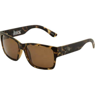 Hack - Matte Brown Tort/Brown Polarised Lenses