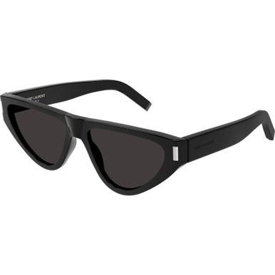 Saint Laurent SL468 - Black/Black Lenses