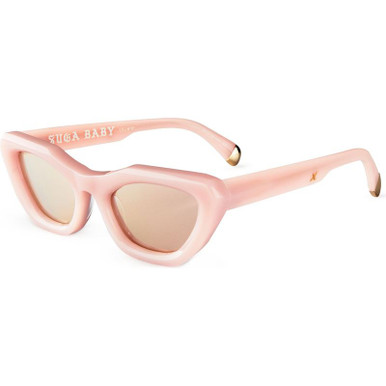 Suga Baby - Pastel Pink/Pink Mirror Lenses