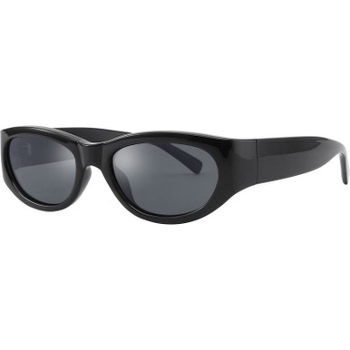 Reality Eyewear Sonic Boom, Black/Smoke Lenses