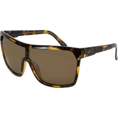 Carve Varga, Gloss Yellow and Tort/Brown Polarised Lenses