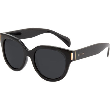 Vivian - Gloss Black/Smoke Polarised Lenses