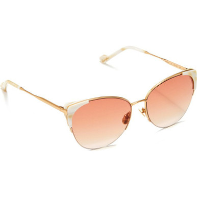 Sunday Somewhere Artemis, Mother of Pearl/Peach Gradient Lenses