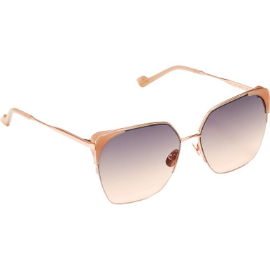 Dusty Pink/Brown Gradient Lenses
