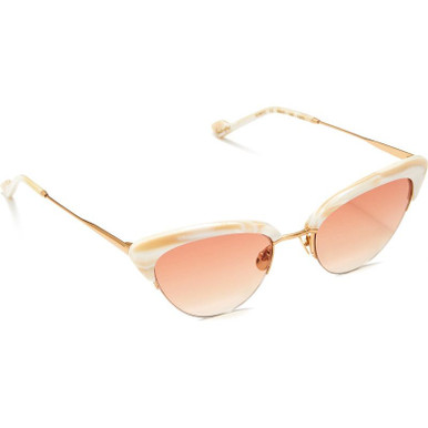 Sunday Somewhere Electra, Mother of Pearl/Peach Gradient Lenses