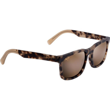 Maui Jim Stone Shack - Matte Havana Tortoise/HCL Bronze Glass Polarised Lenses