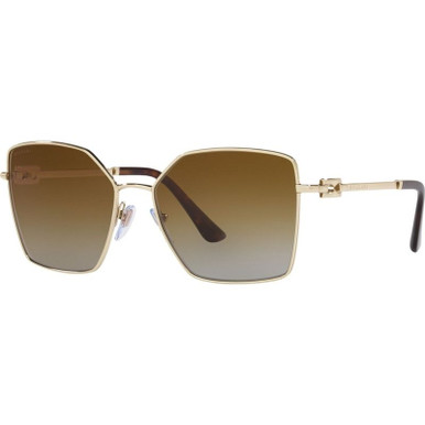 Pale Gold/Brown Gradient Polarised Lenses