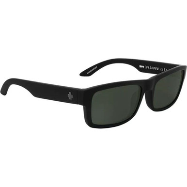 Soft Matte Black/Happy Grey Green Polarised Lenses