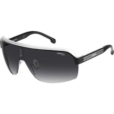 Carrera Top Car 1/N - Black White/Dark Grey Gradient Lenses
