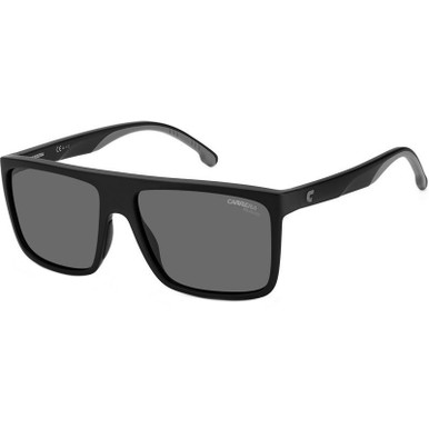 Carrera 8055/S - Matte Black/Grey Polarised Lenses