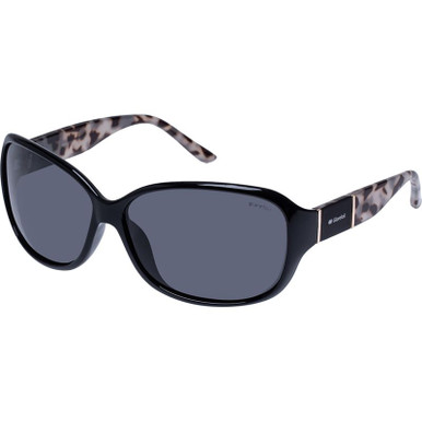 Swoopes - Black and Tort/Smoke Polarised Lenses