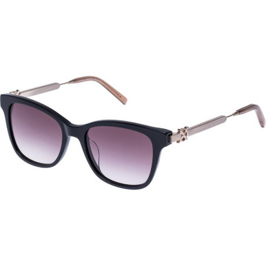 Darcy - Black/Warm Smoke Gradient Lenses