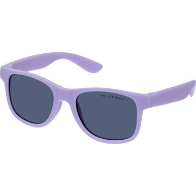 Cancer Council Kids Alligator - Kids, Lilac Rubber/Smoke Lenses