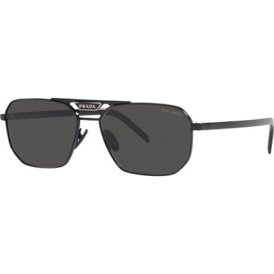 Prada PR58YS - Black/Dark Grey Lenses