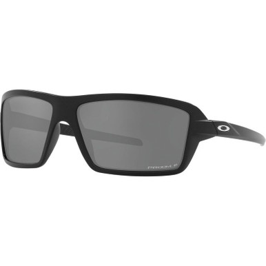 Oakley Cables, Matte Black/Prizm Black Polarised Lenses