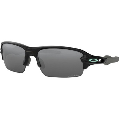 Flak XS - Polished Black/Prizm Black Lenses