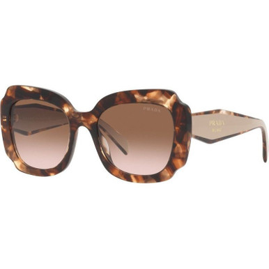 Prada PR16YS, Havana/Brown Gradient Lenses