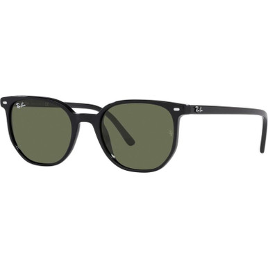 Elliot RB2197 - Black/Green Glass Lenses 52 Eye Size