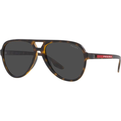 Prada Linea Rossa PS06WS, Matte Havana/Dark Grey Lenses