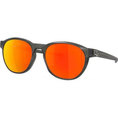 Oakley Reedmace - Matte Grey Smoke/Ruby Prizm Polarised Lenses